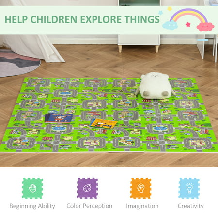 Play Mat Floor Puzzle Baby Foam Kids Soft Gym Crawling Toddler Education Toy L 